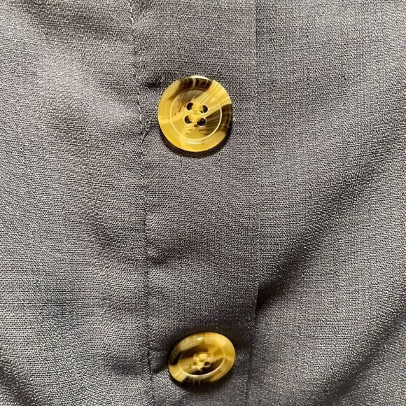 Bailey Blue Ruffle Mini Dress Smoky Blue Women’s Medium - Picture 2 of 6